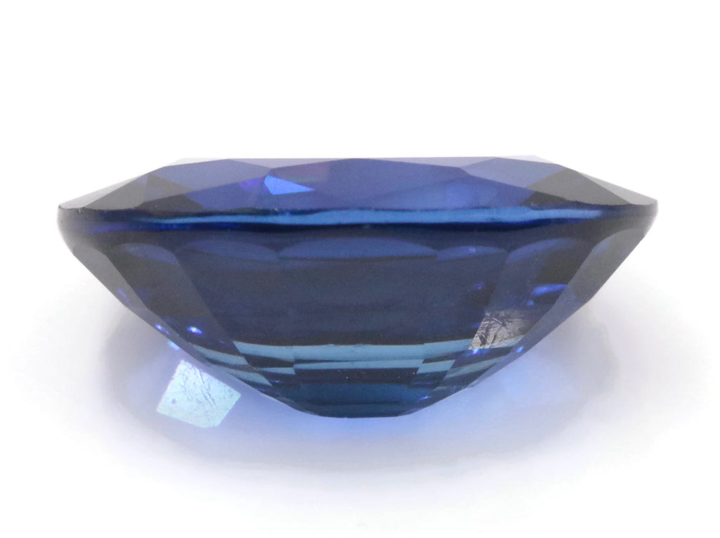 Blue Sapphire Gemstone Loose Stone Blue Sapphire Faceted Oval Sapphire Oval Gemstone DIY Supplies 14x11mm 8.23cts SKU 00108986-Sapphire-Planet Gemstones