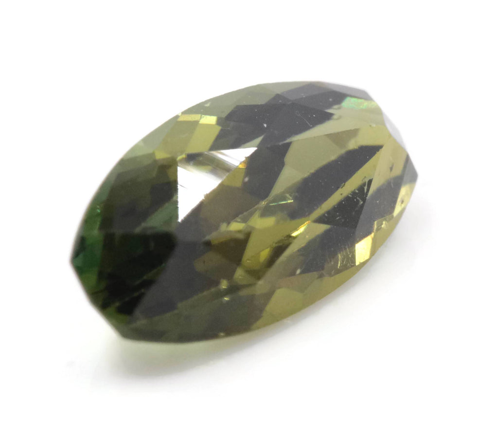 Natural Tourmaline Green Tourmaline DIY Jewelry Supplies Tourmaline October Birthstone Loose Tourmaline 17x10x7mm 8.13ct SKU: 110138-Tourmaline-Planet Gemstones