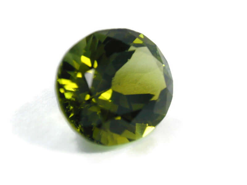 Tourmaline Rainbow Tourmaline Green Tourmaline Loose Gemstone Tourmaline Stone Loose Tourmaline Faceted Tourmaline 4.53cts 12x9mm SKU:110658-Tourmaline-Planet Gemstones