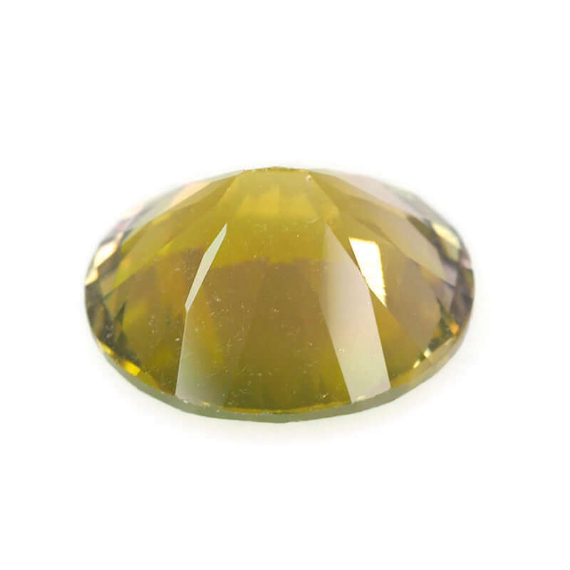 Tourmaline Rainbow Tourmaline Green Tourmaline Loose Tourmaline Stone Loose Tourmaline Faceted Tourmaline 3.61ct 10x9mm SKU:110675-Tourmaline-Planet Gemstones