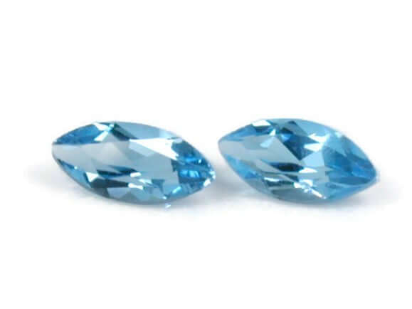 Natural Blue Topaz Gemstone Genuine Blue Topaz Faceted November Birthstone Blue Topaz Swiss Blue Topaz Marquise 6x3mm 0.66cts SKU:114622-Blue Topaz-Planet Gemstones