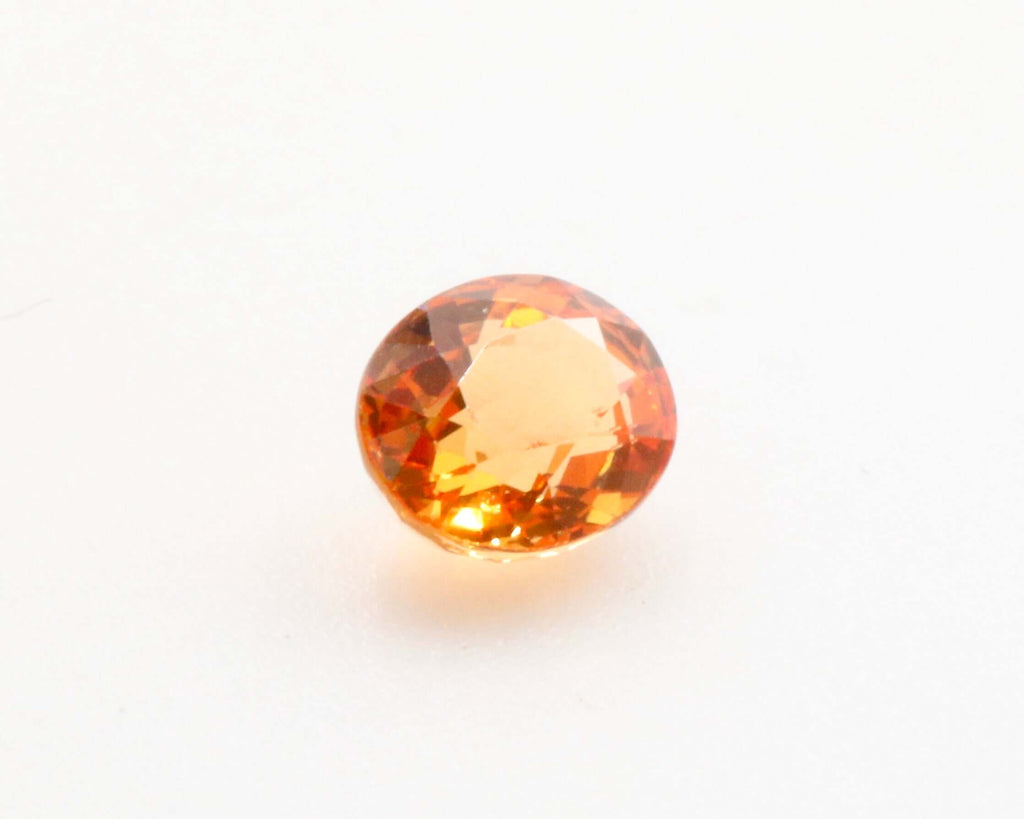 Natural Spessartine Garnet Loose Orange Garnet Round Natural Orange Mandarin Garnet Spessartine Garnet Round 4.5mm Garnet Loose Garnet SKU 115677-Garnet-Planet Gemstones