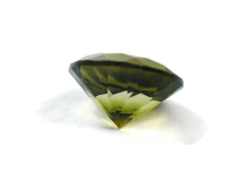 Natural Tourmaline Green Tourmaline DIY Jewelry Supplies Tourmaline October Birthstone Loose Tourmaline 11.2mm 4.64ct SKU : 110668-Tourmaline-Planet Gemstones