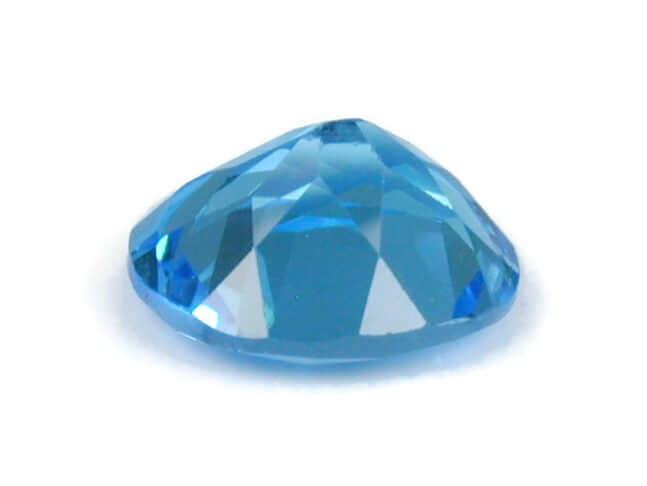 Natural Blue Topaz Gemstone Genuine Blue Topaz Faceted November Birthstone Blue Topaz Swiss Blue Topaz Oval 10x12mm 5.54cts SKU:114621-Blue Topaz-Planet Gemstones