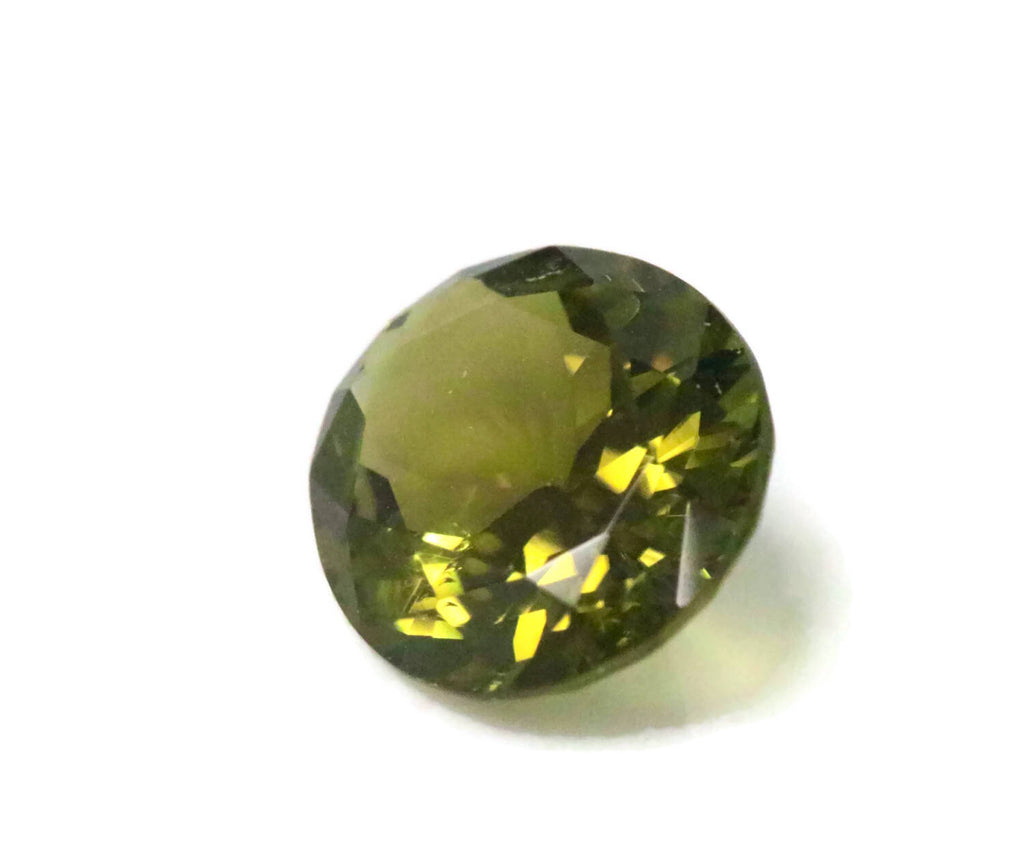 Natural Tourmaline Faceted Green Tourmaline Loose Tourmaline Faceted Green Tourmaline Faceted Green Tourmaline 3.06ct 11x9 SKU 104463-Tourmaline-Planet Gemstones