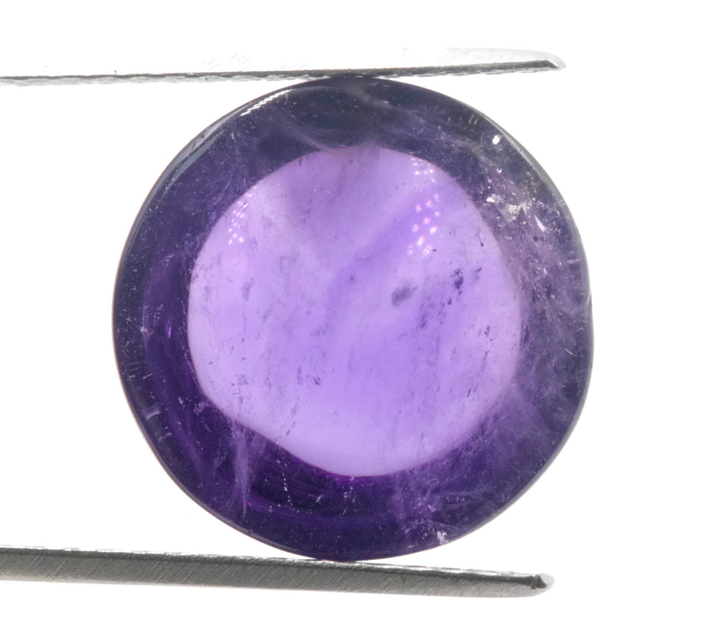 Natural amethyst gemstone amethyst cabochon loose stone genuine amethyst stone loose amethyst amethyst loose stone february birthstone-Planet Gemstones