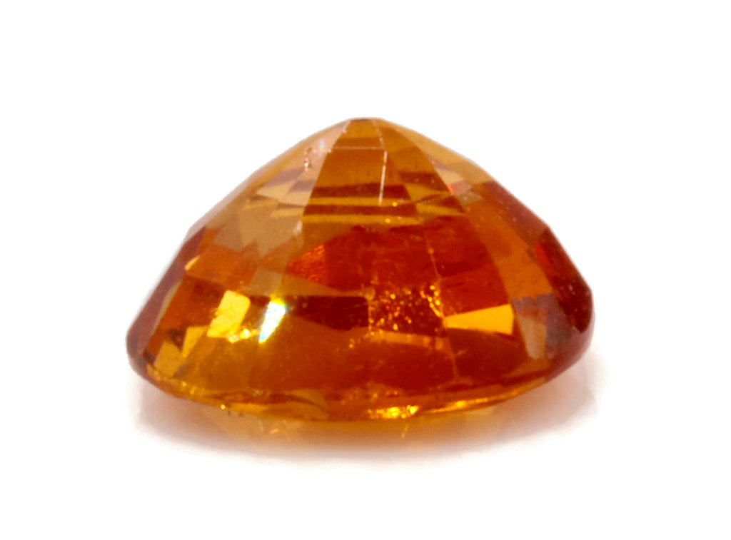 Spessartite | Natural Spessartite Garnet |Spessartite Garnet | Orange Garnet |January Gemstone | SPESSARTINE GARNET 5.5x6.5mm 1.35ct-Planet Gemstones