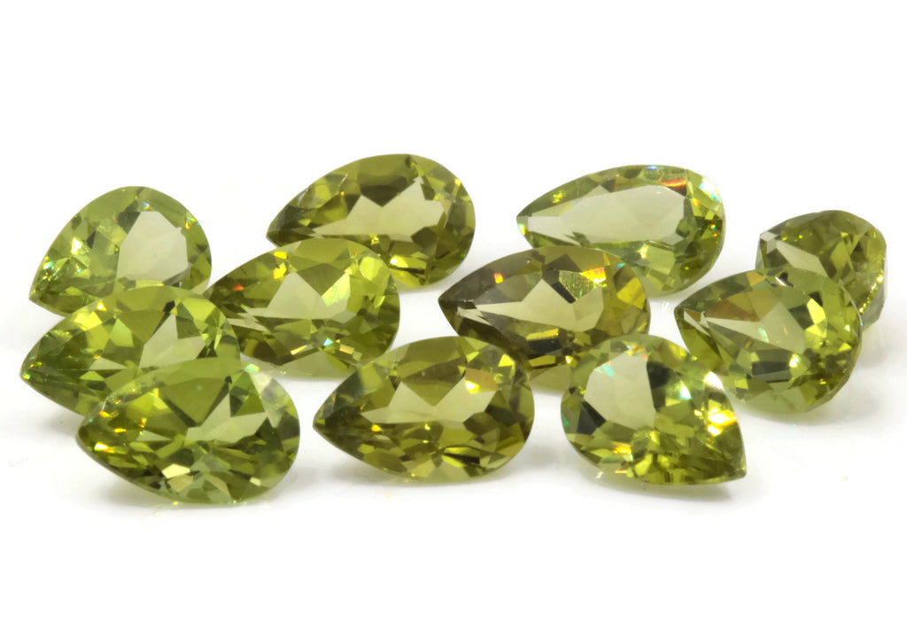 Peridot Natural Peridot Green Peridot Peridot Gemstone August Birthstone DIY Jewelry Supplies Peridot 1 Pc 1.40ct 9x6mm SKU 110884-Planet Gemstones