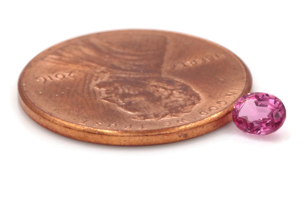 Natural Spinel Spinel Gemstone Genuine Spinel August birthstone Natural Pink spinel oval Spinel 1 stone 3.5x4.5mm 0.69ct Spinel Loose-Planet Gemstones