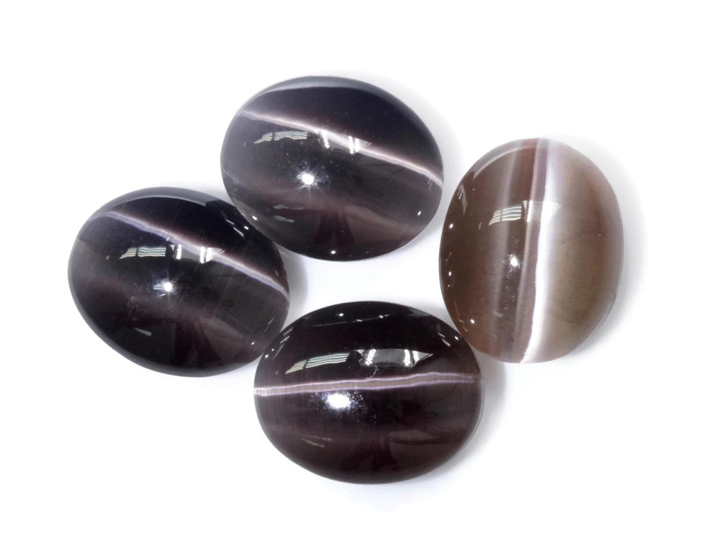 Natural Sillimanite Cats Eye Gemstone sillimanite genuine sillimanite sillimanite stone DIY Sillimanite Cats Eye OV 11x9mm, 4.50ct-Planet Gemstones