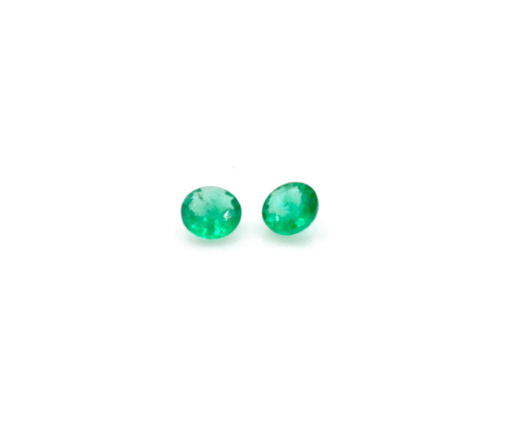 Emerald Natural Emerald May Birthstone Emerald Faceted Round Emerald Diy Jewelry Supplies Emerald Gemstone 0.082ct 2.25mm Emerald SKU: 00111568-Emerald-Planet Gemstones